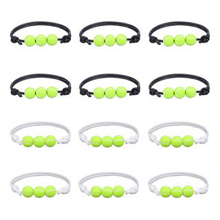 Pulsera De Pelota Deportiva, 12 Piezas, Pulsera De Béisbol Y Pulsera De Pelota Deportiva, 12 Piezas, Pulsera De Béisbol Y