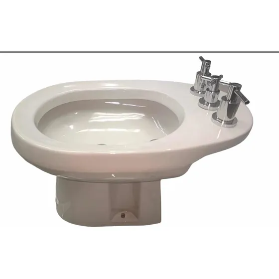 Bidet Venceramica Blanco Con Grifería Fp