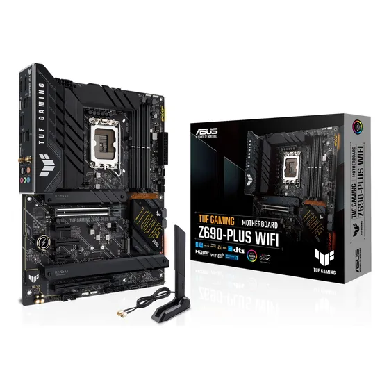 Placa-mãe Asus Tuf Gaming Z690-plus Lga 1700 Intel 12th Ge