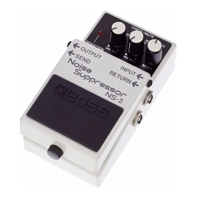 Pedal Efecto Boss Noise Suppressor Ns-2 Incluye Color Gris