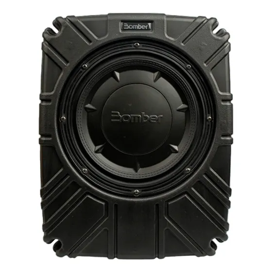 Caixa Passiva Selada Bomber Slim 10 Polegadas 200 Watts Rms