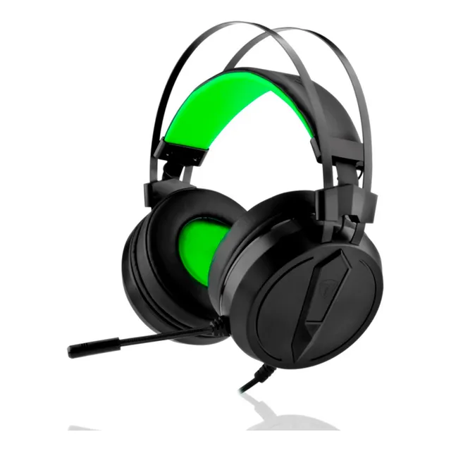 Audifono Gamer Para Pc T-dagger Athos Negro/verde