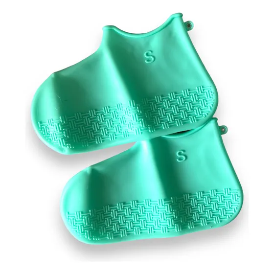 Cubre Zapatilla Silicona Impermeable Bota Lluvia 