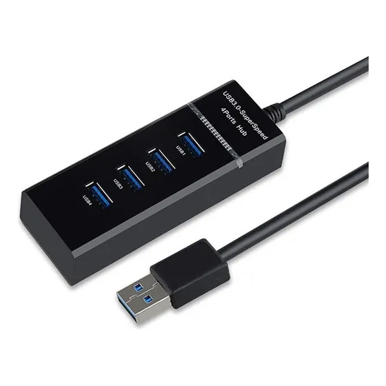  Adaptador Multi Puerto Hub Usb 3.0 4 Puertos Usb De 5 Gbps 