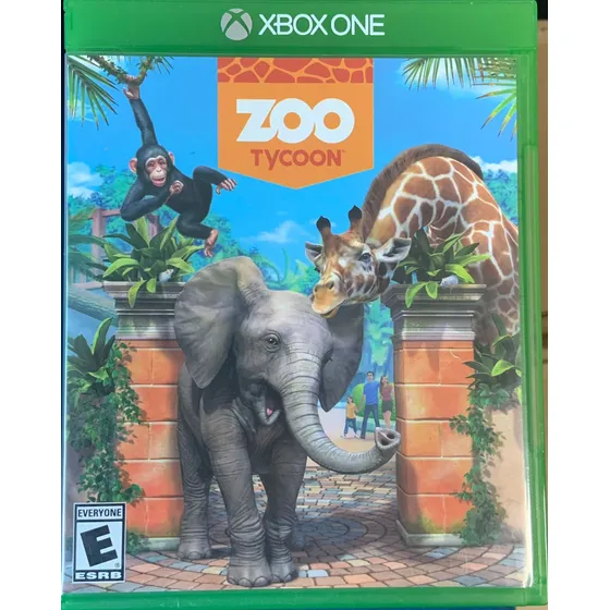 Jogo Zoo Tycoon Dvd Disco Xbox One Mídia Física Original