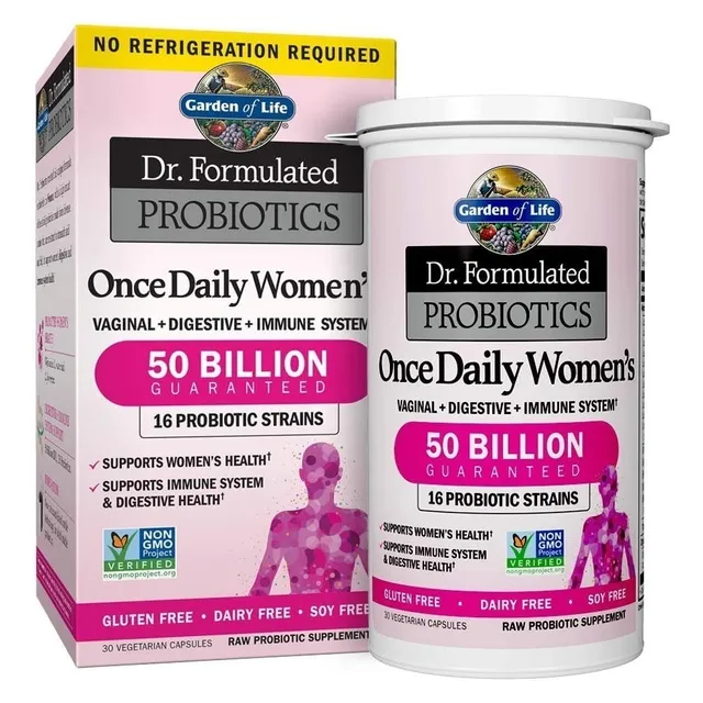 Probioticos Mujer 50 Billion 30 Capsulas