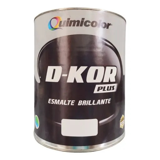 Pintura Esmalte Amarillo Valencia Dkor Quimicolor Galon