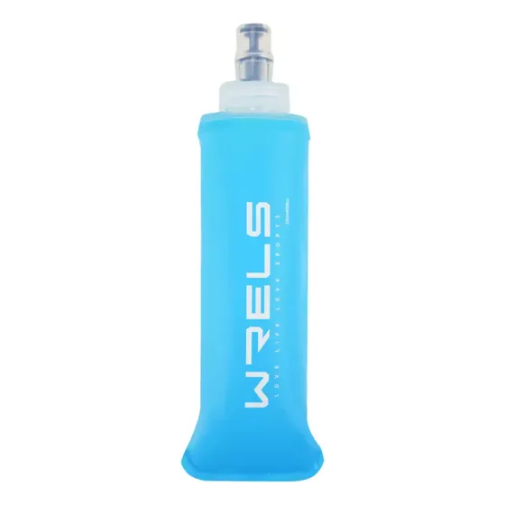 Termo Botella Plegable Silicona Agua Running 250ml Correr