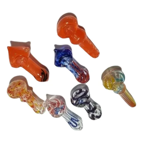 Pipa Vidrio Pirex Mediana Para Fumar Hierba Calidad Vatolux