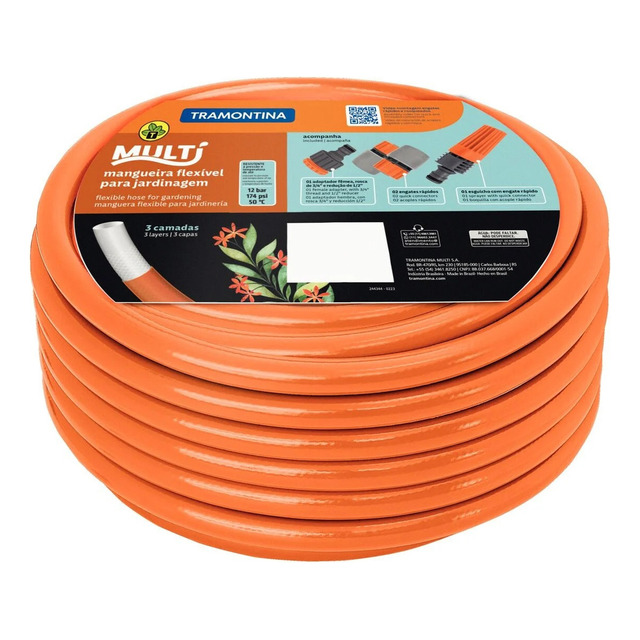 Mangueira Multi Em Pvc 3 Camadas 30m Tramontina Mangueira Multi Em Pvc 3 Camadas 30m Tramontina