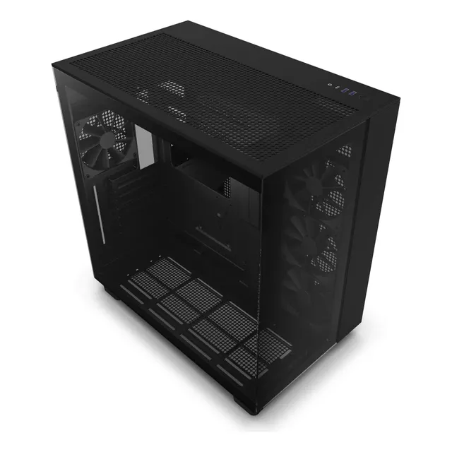 Funda Para Pc Nzxt H9 Flow De Doble Cámara Atx Mid-tower Neg