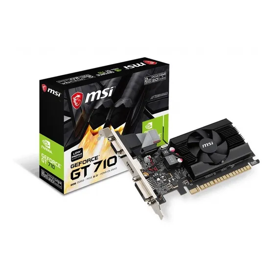 Placa De Video Nvidia Msi Gt710 2gd3 2gb Geforce Ddr3 Pcreg