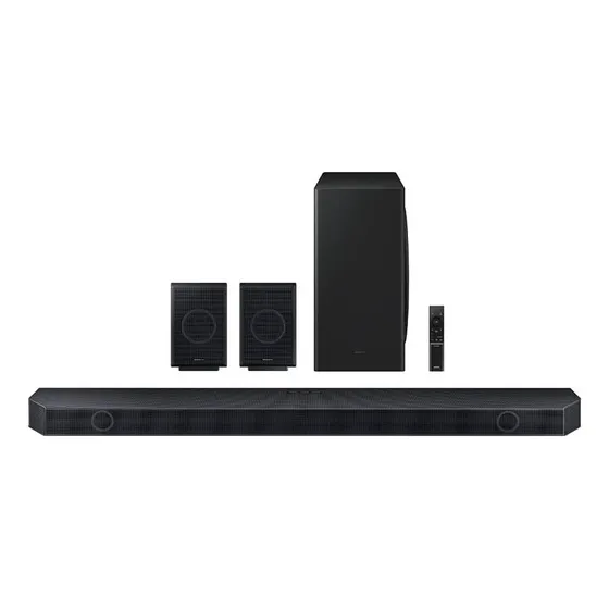 Soundbar Samsung Hw-q930d, Com 9.1.4 Canais Cor Titan black 127/220V