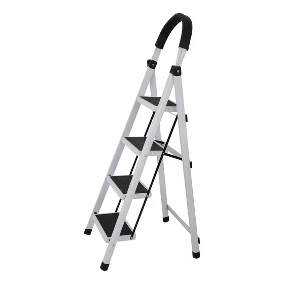 Escalera De Aluminio Tijera 4 Escalones Antideslizante