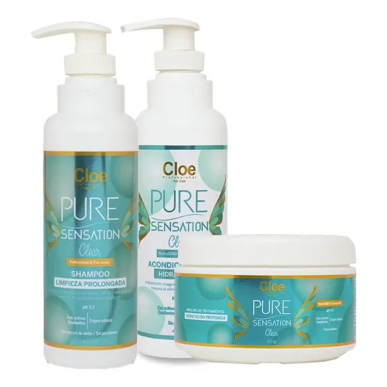 Cloe Pure Sensation Set De Limpieza Con Mascara Chico