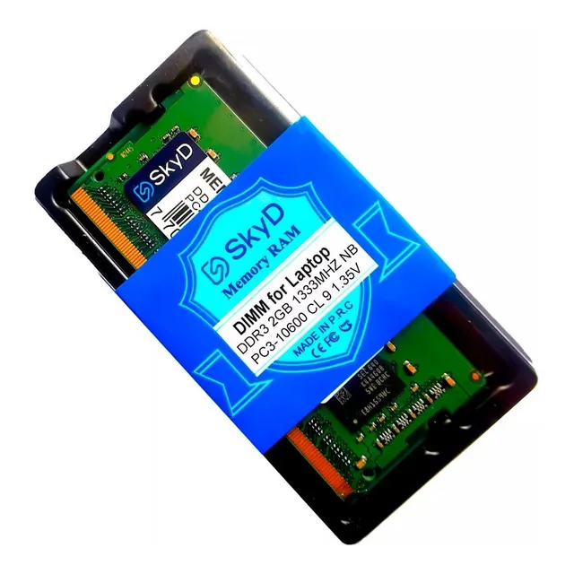 Memoria Ram Skyd Ddr3 2gb 1333mhz Sodimm Verde