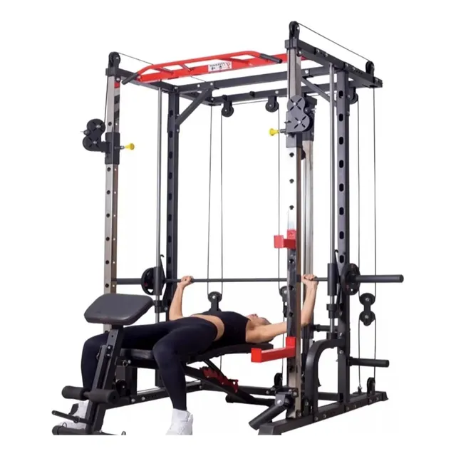 Jaula Smith De Ejercicio Multifuncional High End Fitness