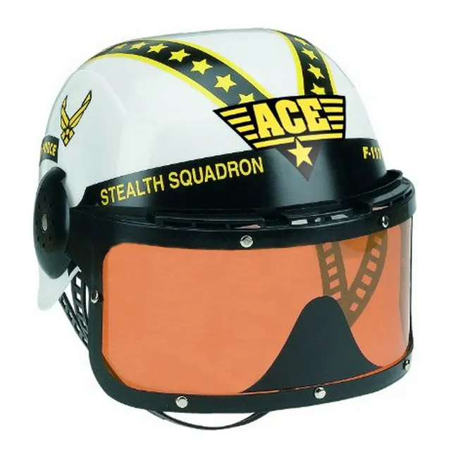 Casco Piloto Fuerzas Armadas Aeromax Jr. Con Visera Móvil Y 