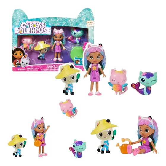 Set De Figuras Casa De Gabby Em