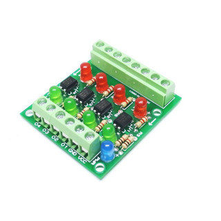 2 Pzas Modulo Optoacoplador 4 Canales 24-12v A 5v Arduino 2 Pzas Modulo Optoacoplador 4 Canales 24-12v A 5v Arduino