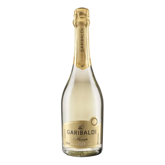 Espumante Moscatel Sem Álcool Garibaldi Moscato Zero 750ml