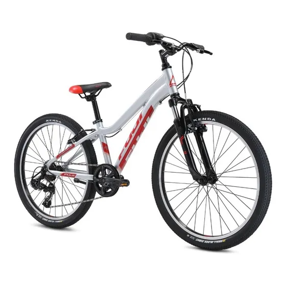 Bicicleta Fuji Dynamite Montañera Rin 24 Plateada Infantil