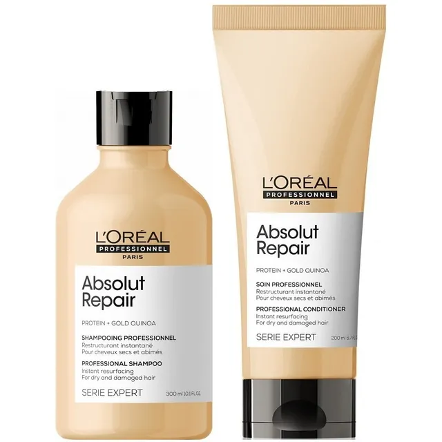 Shampoo +acondicionador Cabello Dañado Loreal Absolut Repair