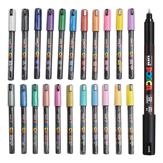 Marcador Uni Posca Pc-1mr Punta Fina 07mm X 1 Unidad
