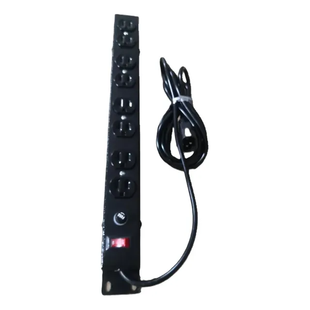 Power Rack Pdu 8 Tomas 15a Rackeable Metal Plug C14