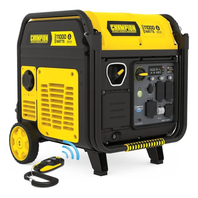 Generador Eléctrico Champion 11.000w Gasolina Silencioso