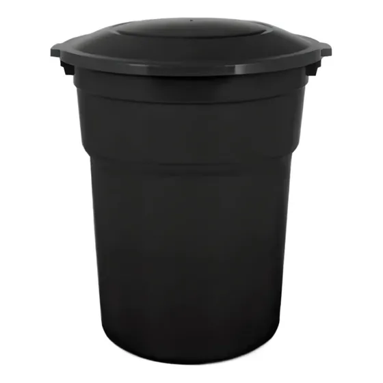 Caneca Plástica 100l Negro - Unidad a $99900