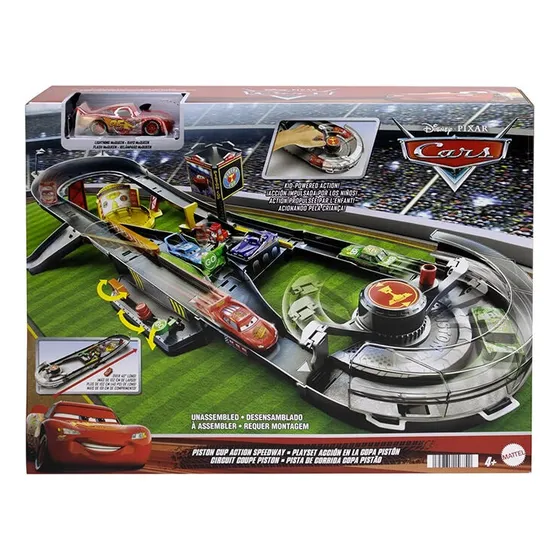 Disney And Pixar Cars Piston Cup Action Speedway Playset