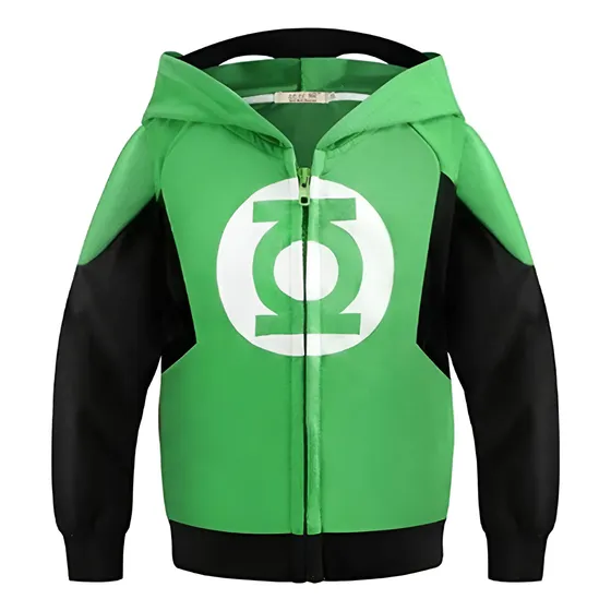Sudadera Linterna Verde Para Bebés Y Niños