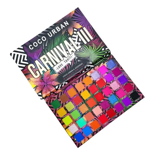 Paleta Sombra Carnival Iii Love Tahiti Coco Urban 40 Tonos