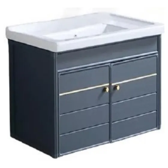 Lavamanos Con Gabinete Gris 41cm X 61cm (60cm) 