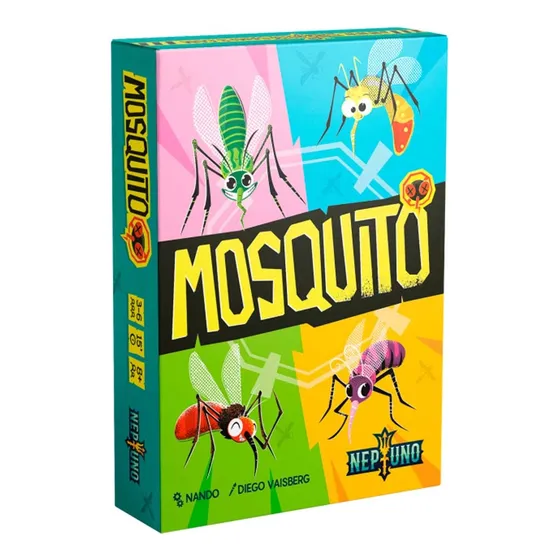 Mosquito Juego De Mesa Cartas Original Neptuno Games