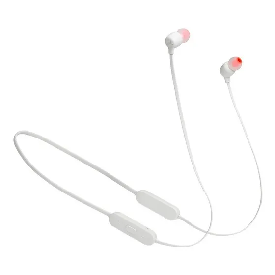 Fone De Ouvido Neckband Sem Fio Jbl Tune 125bt White