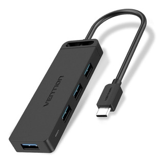 Hub Usb-c Tipo C 4 Puertos Usb 3.0 Multi Conector Iocrest Eg Hub Usb-c Tipo C 4 Puertos Usb 3.0 Multi Conector Iocrest Eg