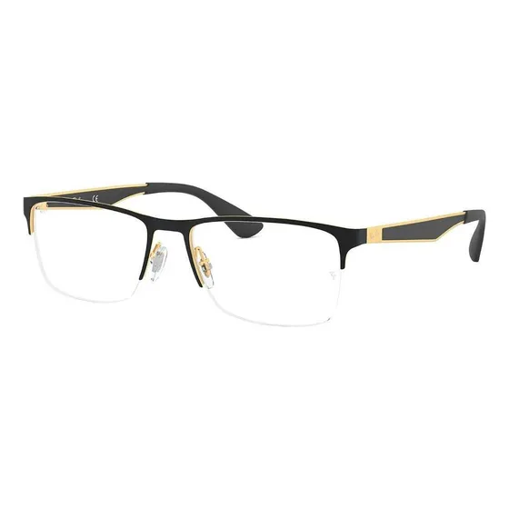 Gafas Ray Ban Rx6335 2890-54 grados, color negro, talla 54