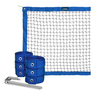 Kit Beach Tennis Azul - Rede + Fita De Marcação Kit Beach Tennis Azul - Rede + Fita De Marcação