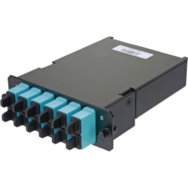 Placa Acopladora De Fibra Óptica Fap, Con 12 Pigtails Y 6