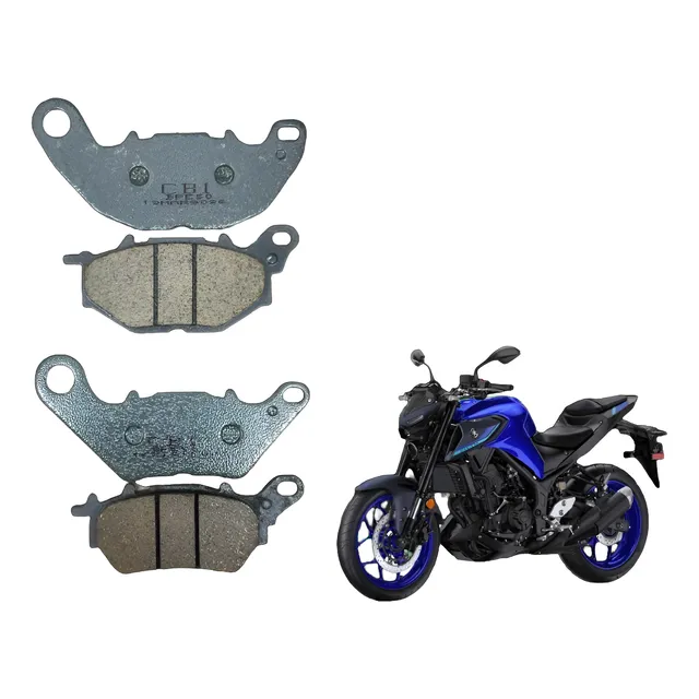 Kit Pastillas De Freno Cerámica Cbi Yamaha Mt 03