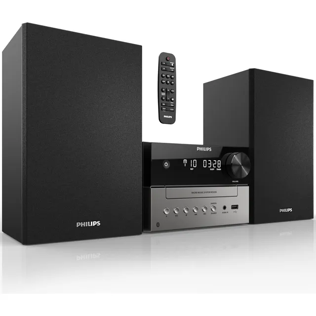Leitor De Cd E Sistema Estéreo Leitor De Rádio Compacto Phil