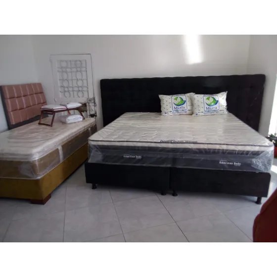 Combo Colchon 2x2  Base Cama Y Cabecero