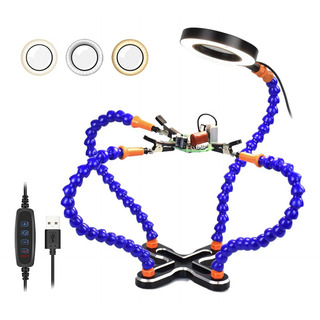 4 Brazos Flexibles Para Soldar Manos Que Ayudan Pinza De 4 Brazos Flexibles Para Soldar Manos Que Ayudan Pinza De