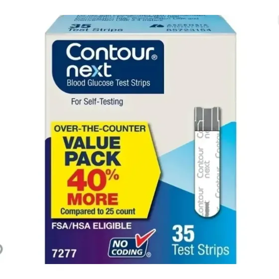 Tiras Reactivas Glucometro Marca: Contour Next Ez De Bayer