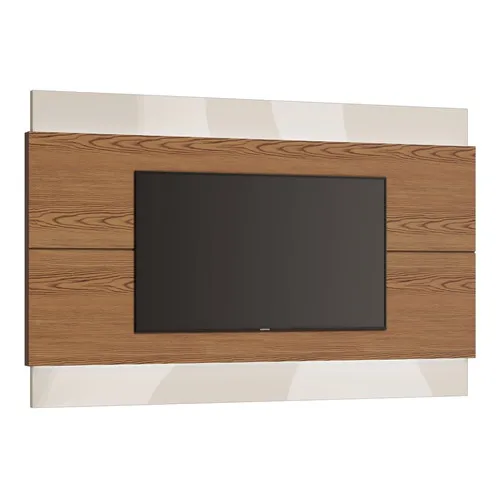 Painel Para Tv Classic 2.2 Imcal Tv 65 Pol Freijó/off White Cor Marrom