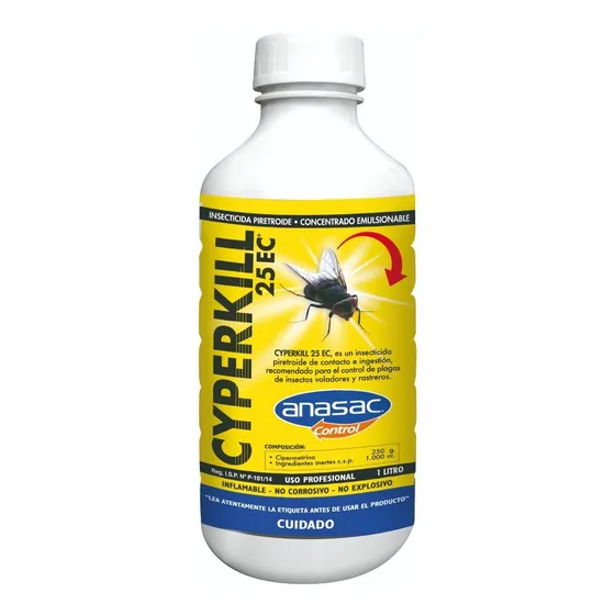Insecticida Cyperkill 25 Ec 1lt Anasac