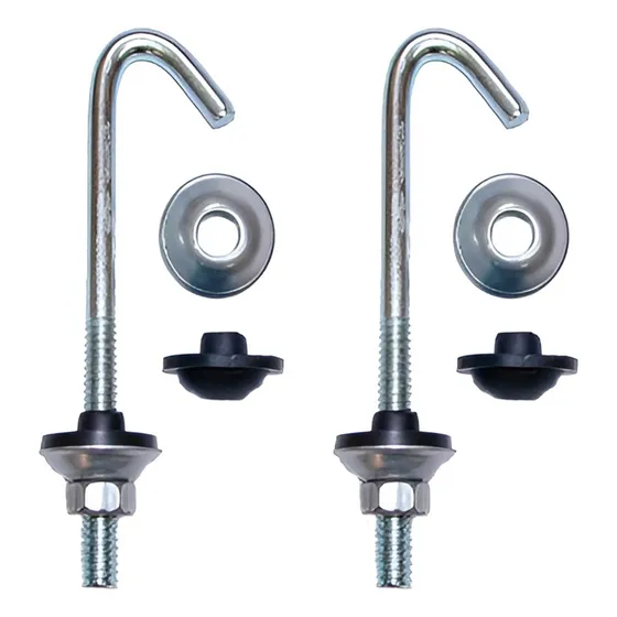 Gancho Completo Para Techo - 1/4'' X 65mm X 100 Uni - Tutc