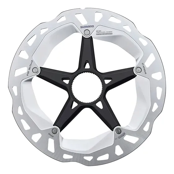 Disco Rotor Rt-mt800 Shimano 180mm Estriado Externo C Lock Cor Prateado